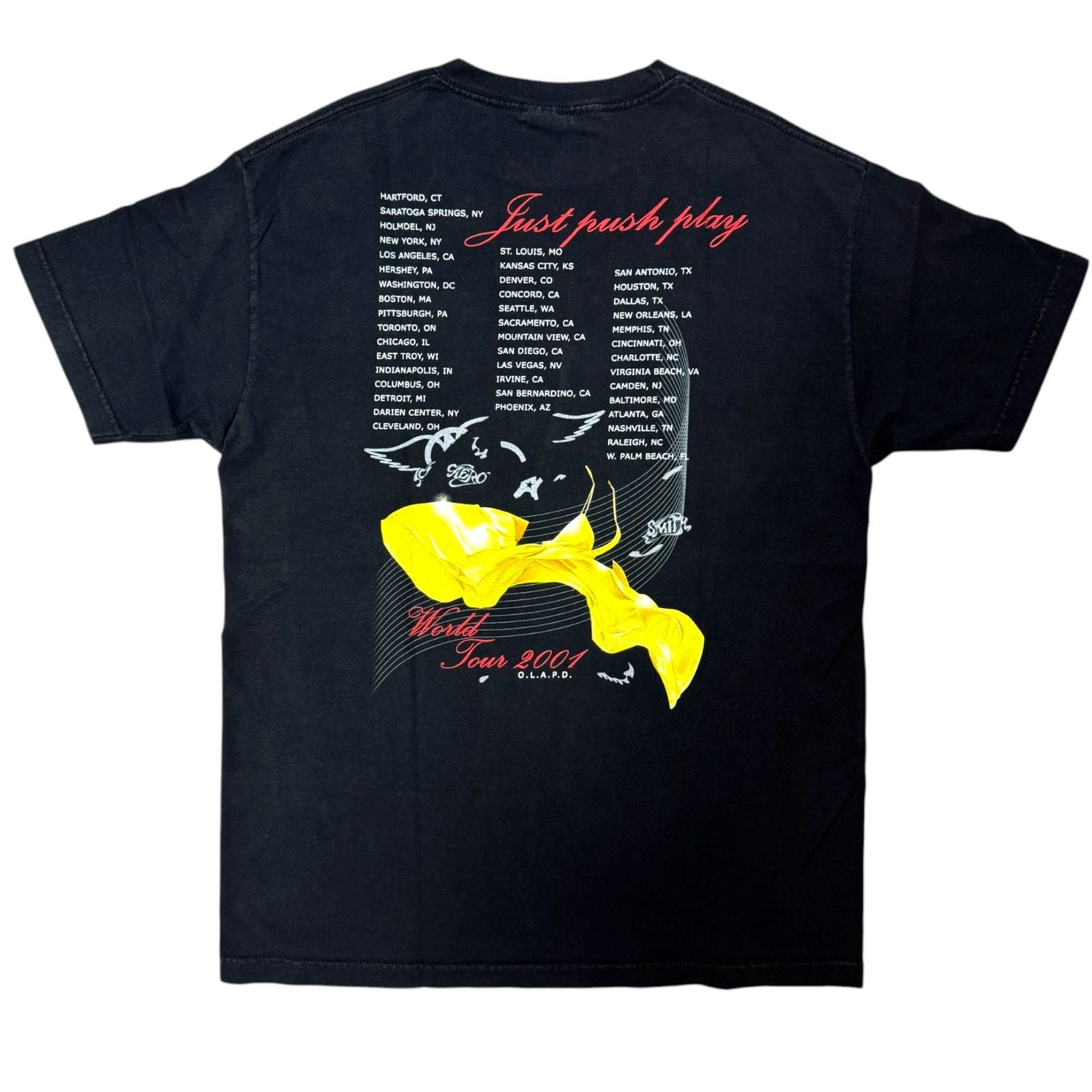 00s AEROSMITH JUST PUSH PLAY Tour 2001 Hajime Sorayama Sexy Robot