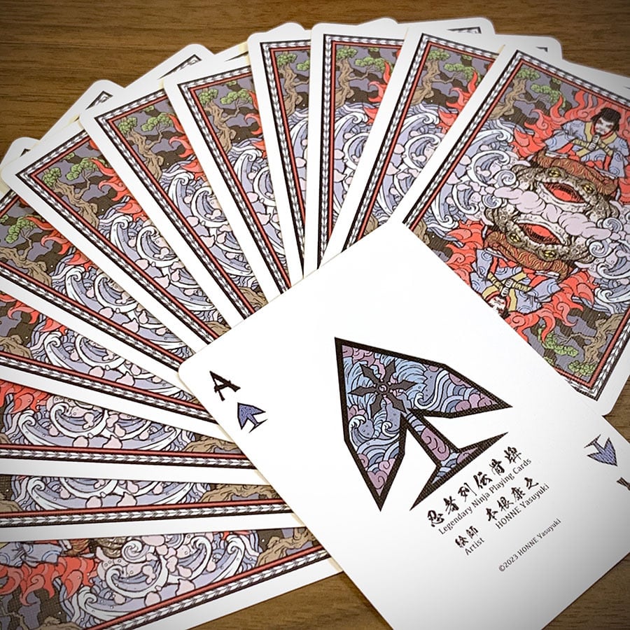 Bicycle Legendary Ninja Playing Cards (カスタムバイスクル