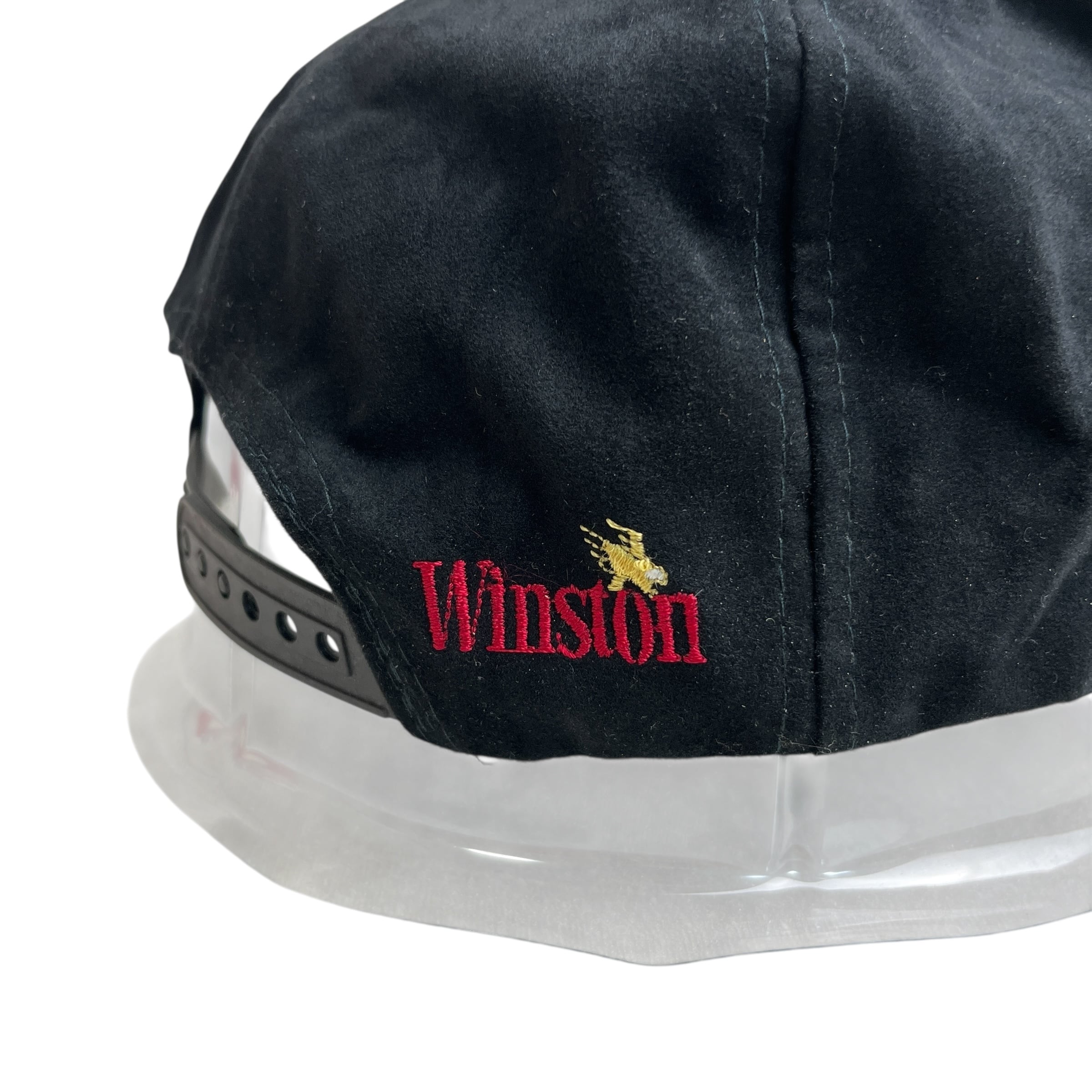 キャップ/帽子】w/Box Deadstock 90s Winston Racing(ウィンストン