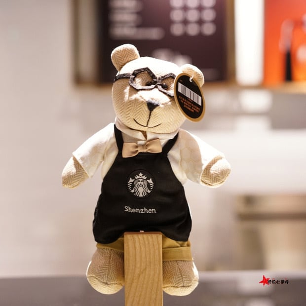 深圳 Shenzhen ぬいぐるみ ベアリスタ 熊 台湾 スターバックス 韓国