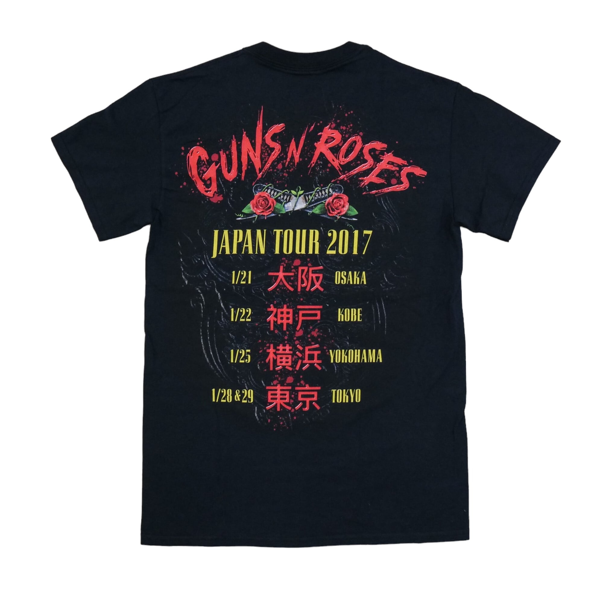 Guns N' Roses ガンズアンドローゼス ツアー Tシャツ JAPAN TOUR