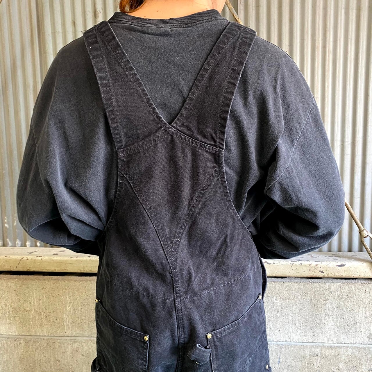 90年代 USA製 Carhartt カーハート ダック地 オーバーオール