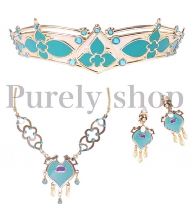 ディズニー アラジン 実写版 ジャスミン ピーコックドレス Dハロ 仮装