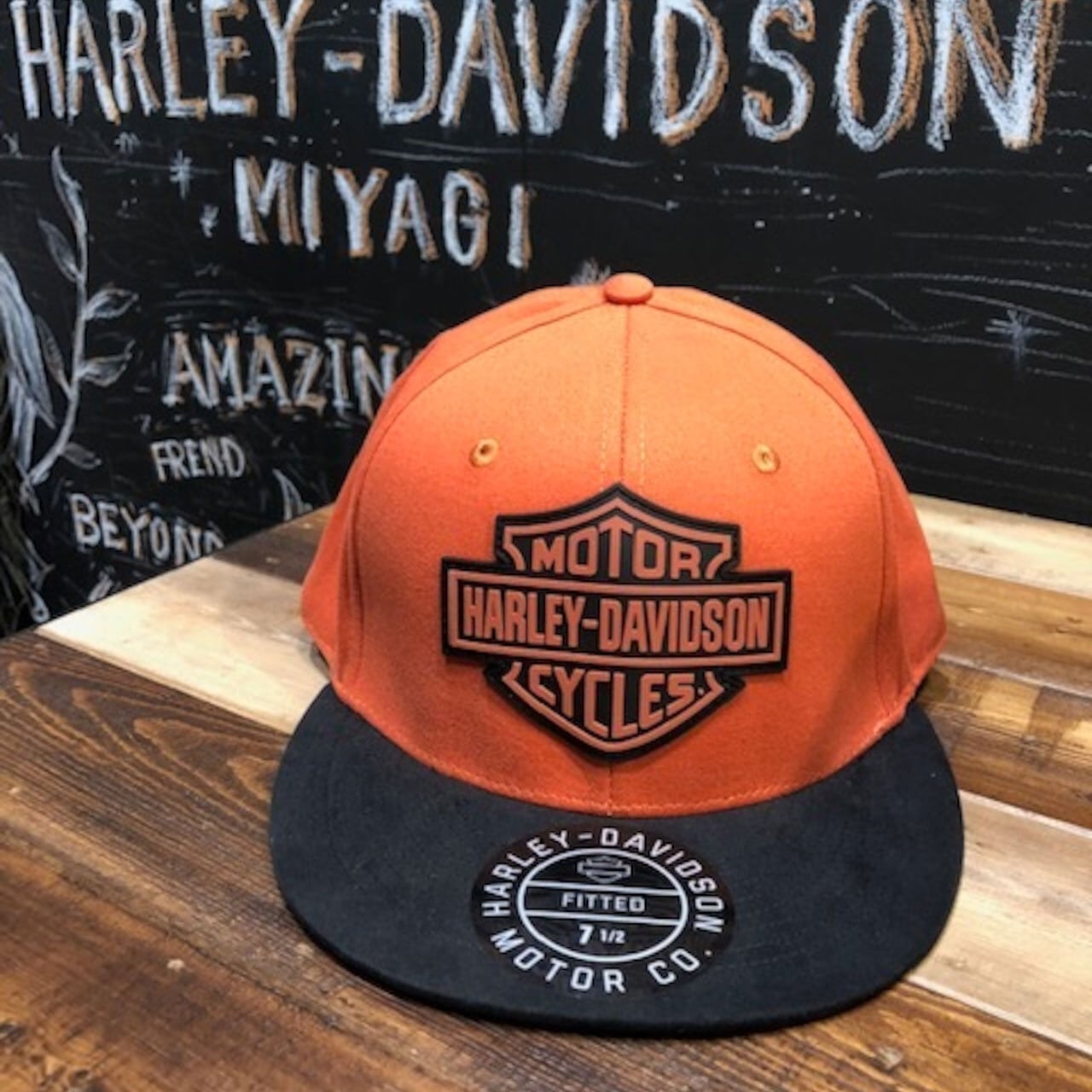 ハーレー ロゴキャップ オレンジ | ハーレーダビッドソン宮城、CHD山形