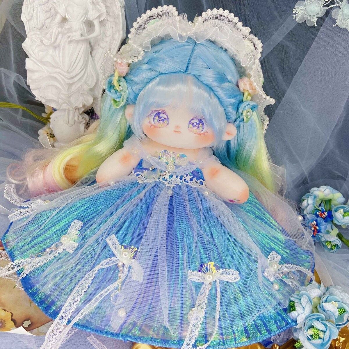 20CM 綿人形 長い脚 30cm 着せ替えぬいぐるみ 無属性 着せ替え人形