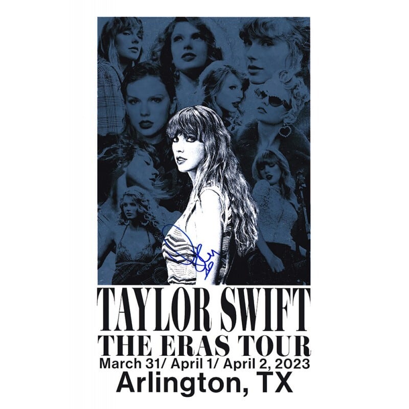 THE ERAS TOUR 2024(テイラー・スイフト) 【直筆サイン入りミニ
