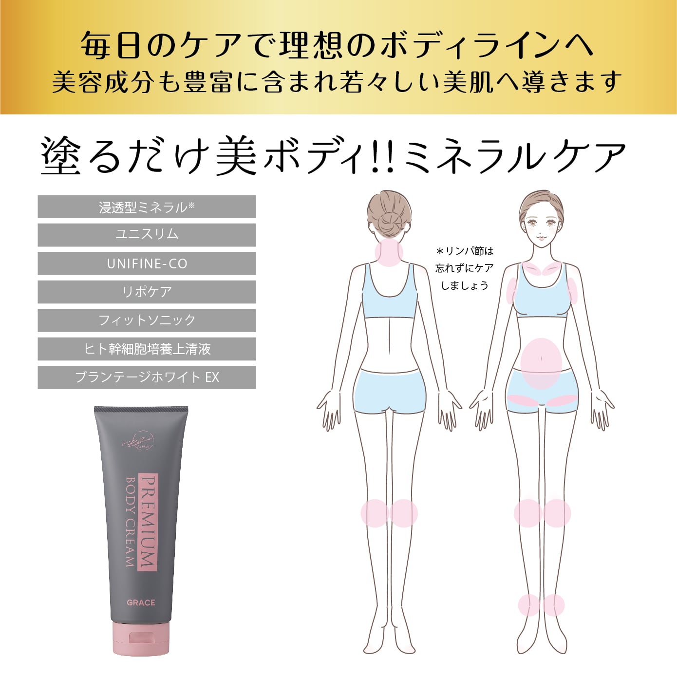 プレミアムボディクリーム | BLANCNOIR（ブランノアール）公式ショップ