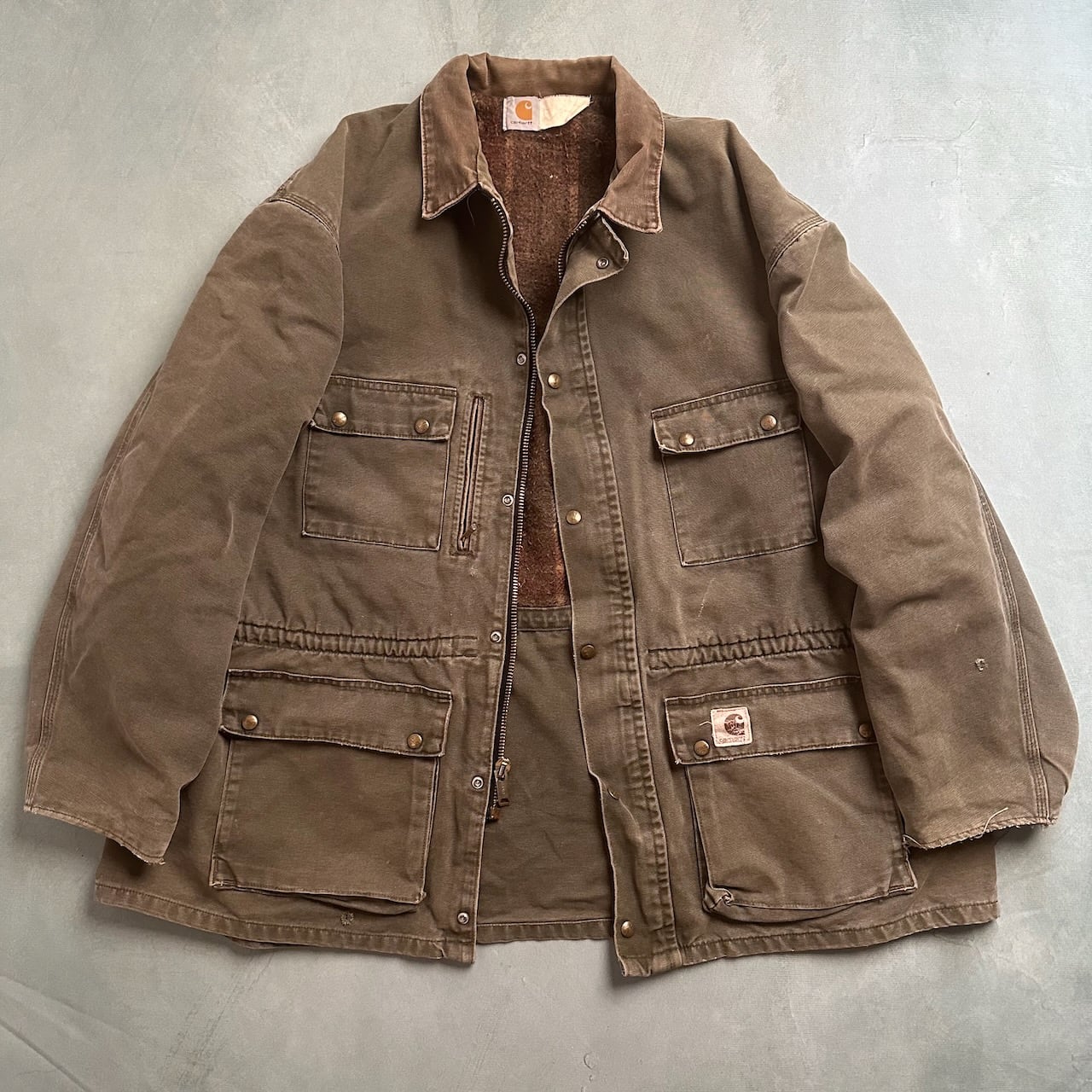 80s~90s USA製 Carhartt ビッグサイズ カーハート ダック地 ワーク