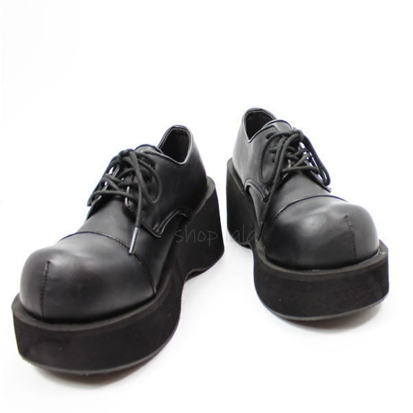 サイズ交換OK】Demonia（デモニア）正規保証品 厚底靴 厚底パンプス 黒