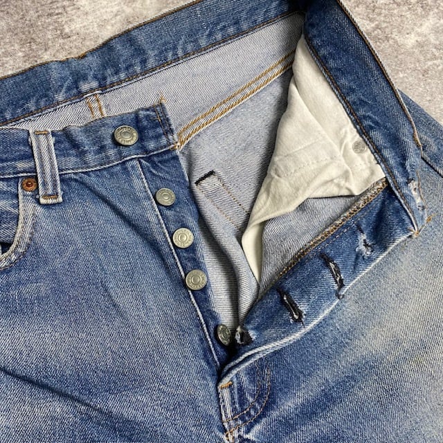 80's Levi's 501 デニムパンツ 刻印524 スモールe 赤耳 リーバイス 赤