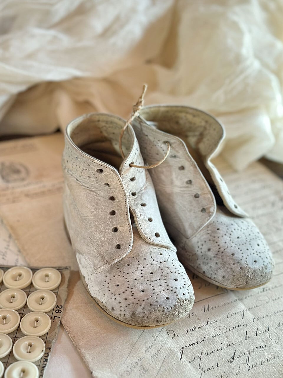 靴 | Brocante de La Cocotte （フランスアンティーク・ドライフラワー