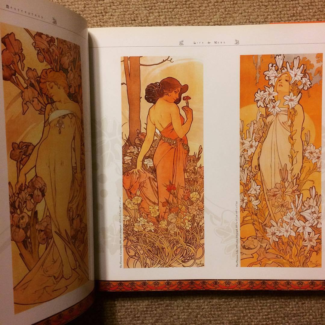 アルフォンス・ミュシャ 画集「Alphonse Mucha: Masterworks」 | 古本