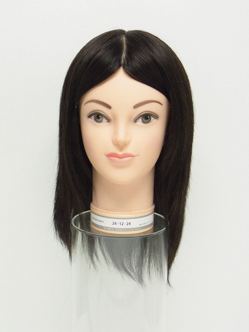美容師国家試験実技課題試験用ウィッグ24-12-24(ユーカリジャパン