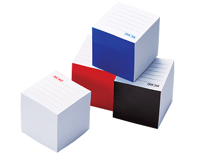キューブメモ | ノベルティグッズ・ギフト・販促品の制作・名入れなら