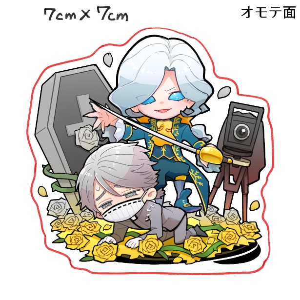 第五人格/写真家と納棺師/アクリルスタンド - tuna-tama - BOOTH