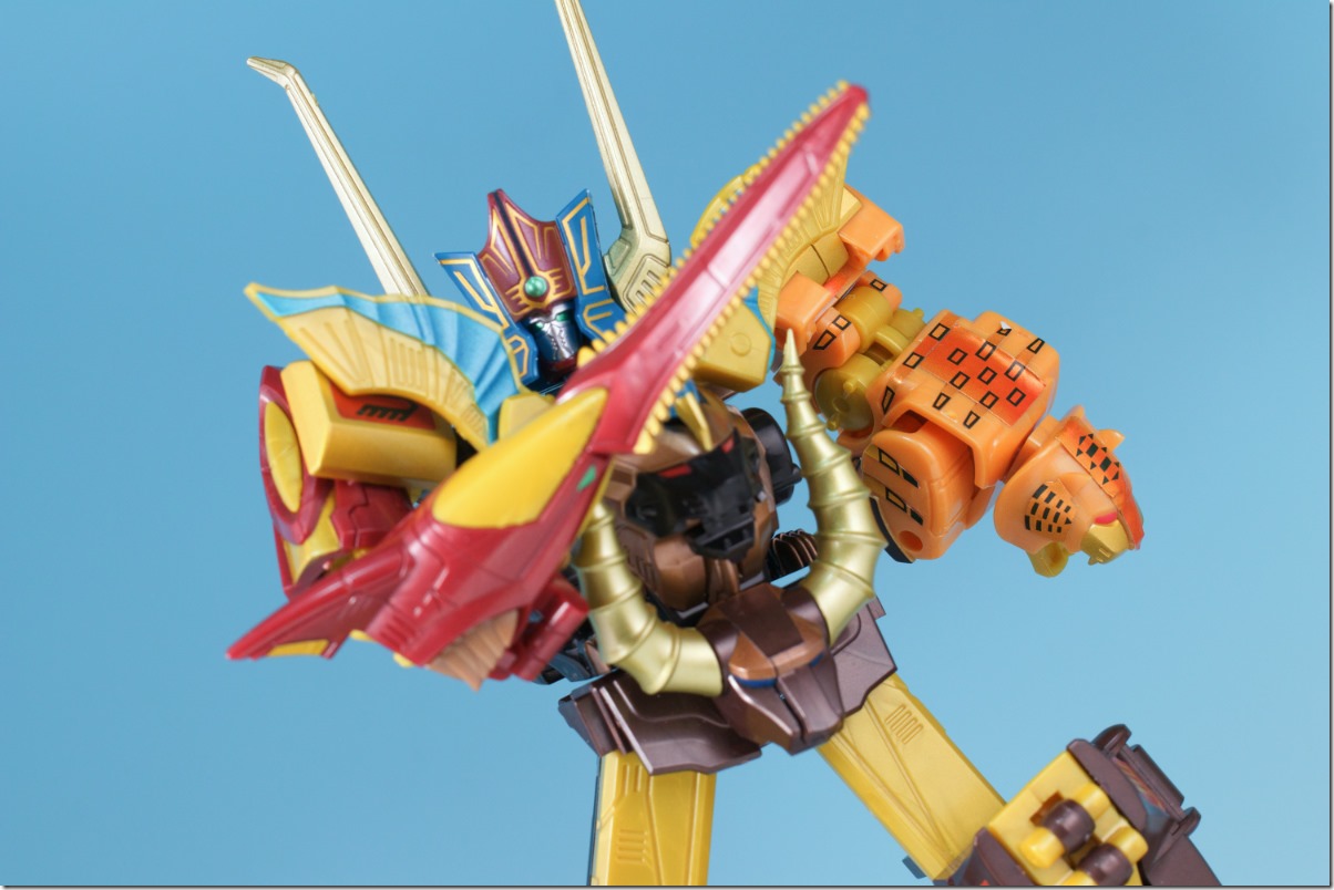 SMP 百獣合体 ガオゴッド ミニレビュー | ヒーローフィギュアをレビュー！