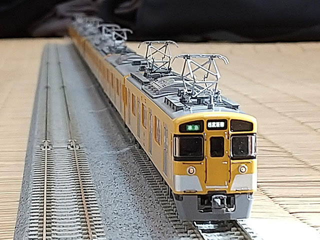 西武鉄道新2000系前期型 パンタグラフ削減前4連 完成披露 - MiOの避難