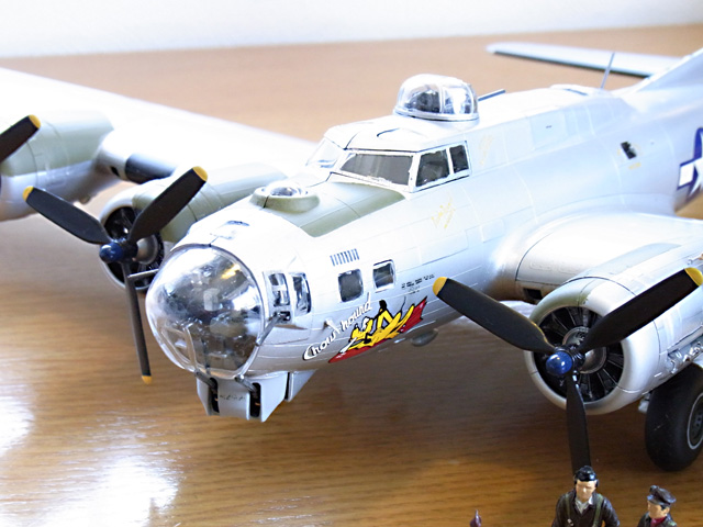モノグラム1／48 B-17Gフライングフォートレス | 出戻りモデラーの反省日記