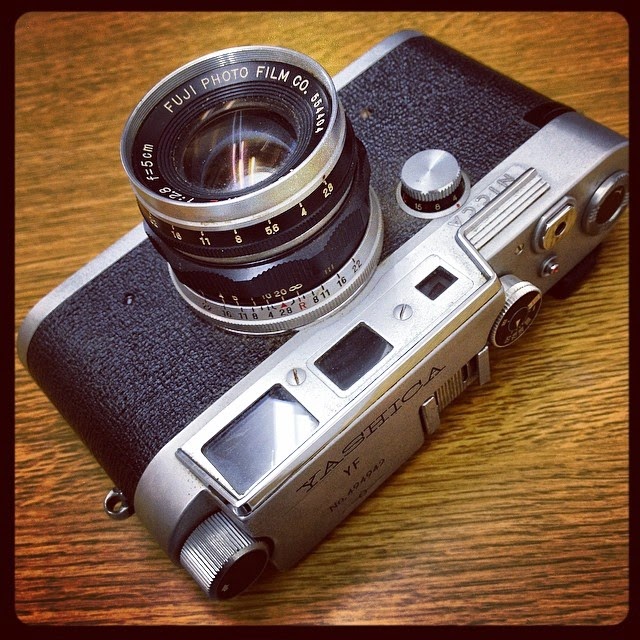 YASHICA YF NICCA ダブルネーム レンジファインダーフィルムカメラ