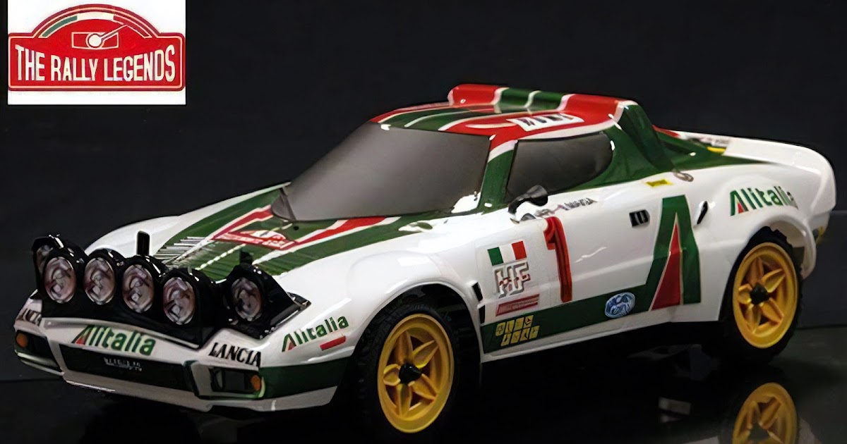 アスカクリエート「ラリーレジェンド ランチアストラトス 塗装済ボディ