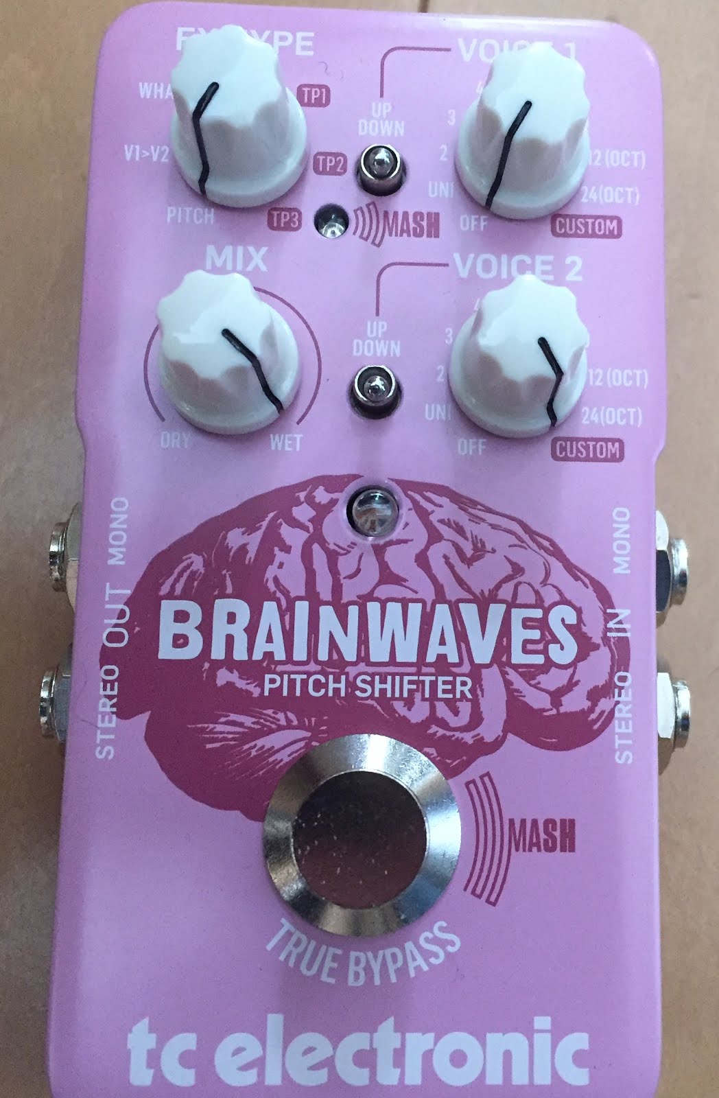 tc electronic BRAINWAVES PITCH SHIFTER うーん・・・これは