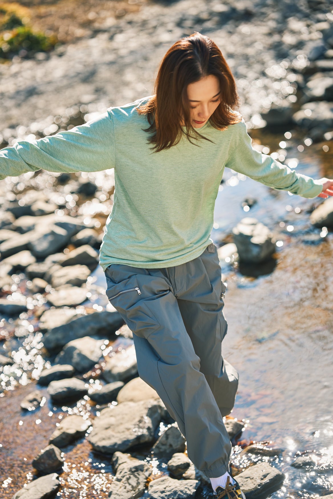 DRYCOTTONY LONGSLEEVE T-SHIRT （ドライコットニーロングスリーブT