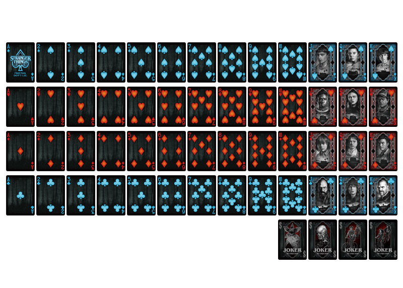 ストレンジャーシングス2 ウィル•バイヤーズ レアカード4枚セット