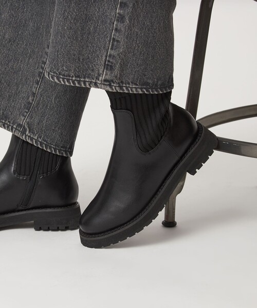 セール】ストレッチ ショートブーツ 撥水（ブーツ）｜green label