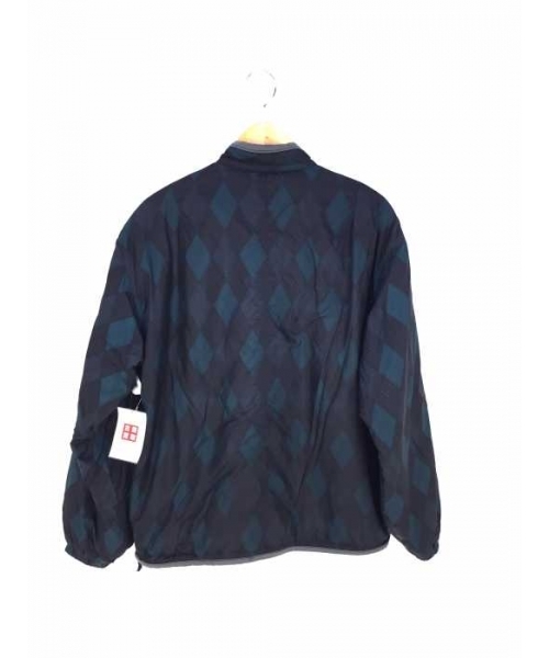 ブランド古着】00AW MELTING POT期 アーガイル柄ナイロンジャケット