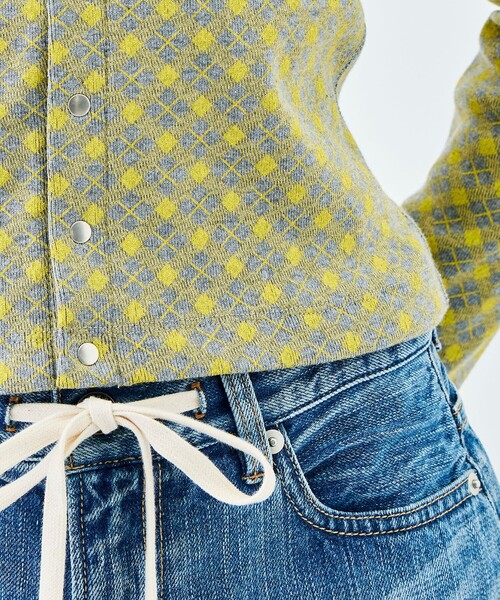 EDITION（エディション）の「□コットンモダールフライス フラワー