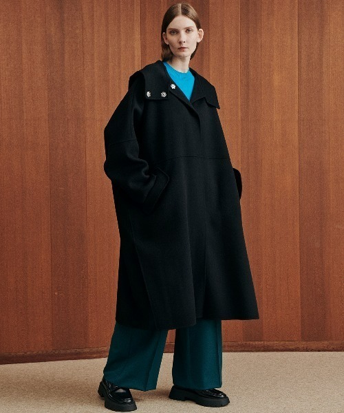 LE CIEL BLEU（ルシェルブルー）の「フードオーバーコート / Hooded