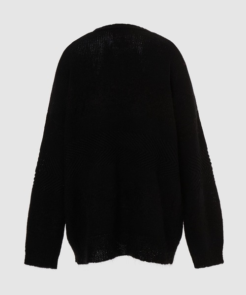 DAIRIKU（ダイリク）の「Flower Cross Embroidery Border Knit（ニット