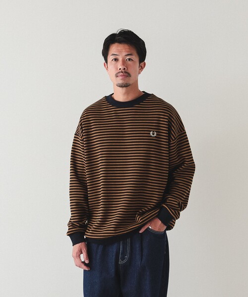 FRED PERRY（フレッドペリー）の「FRED PERRY × BEAMS / 別注 ボーダー