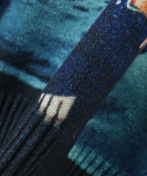 DAIRIKU / ダイリク】18SS Photo Pullover Knit（ニット/セーター