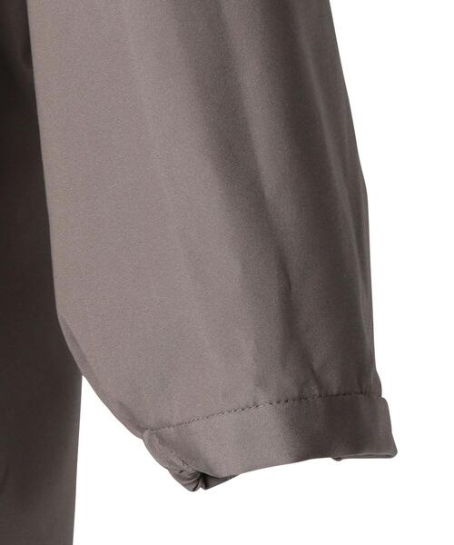 Drawer（ドゥロワー）の「Drawer ウェザーノーカラーギャザーブラウス