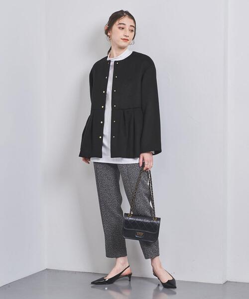 UNITED ARROWS（ユナイテッドアローズ）の「ペプラム ショート コート