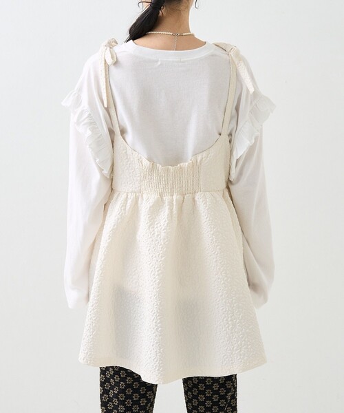 FREAK'S STORE（フリークスストア）の「フクレジャガードリボンキャミ