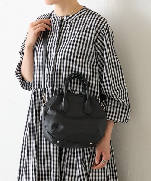 本革》ラウンドミニボストンバック（ボストンバッグ）｜BEARDSLEY