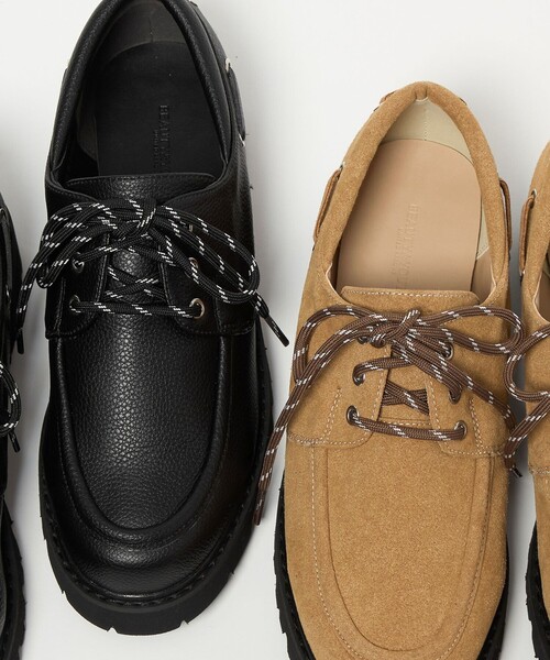 3WAY デッキシューズ ブラック（モカシン/デッキシューズ