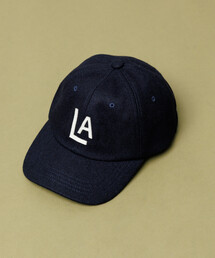 キャップ（ブルー・ネイビー/青色系・ウール・ニット）ファッション