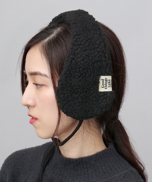 セール】2WAY シープボア ボンネット 耳当て ネックウォーマー
