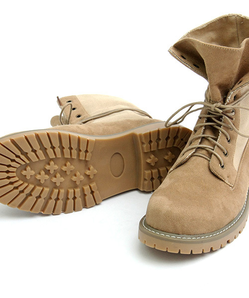 glabella（グラベラ）の「ロールトップワークブーツ（ブーツ）」 - WEAR