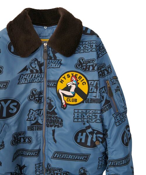 HYSTERIC GLAMOUR（ヒステリックグラマー）の「HYSTERIC CLUBワッペン