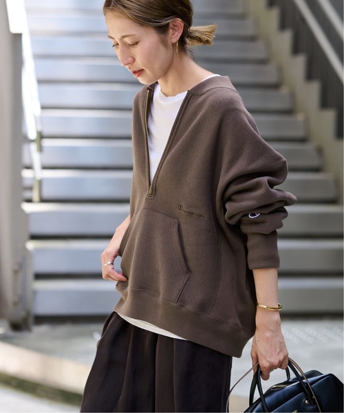 ≪追加≫Champion/チャンピオン 別注ハーフZIPリバースウィーブ11.5oz