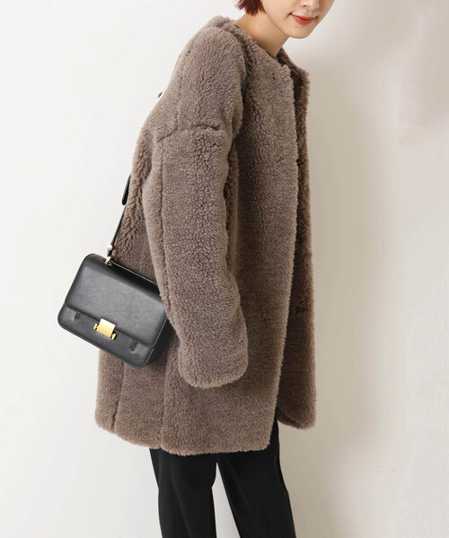 TICCA（ティッカ）の「【TICCA /ティッカ】ウールファーノーカラー