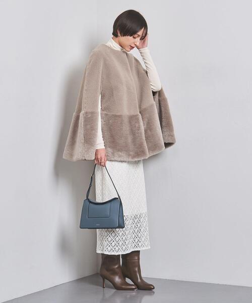 UNITED ARROWS（ユナイテッドアローズ）の「ボア マントコート（その他