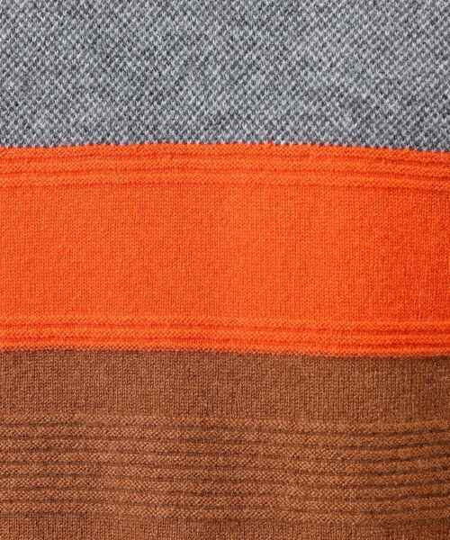 TAKEO KIKUCHI（タケオキクチ）の「◇【カシミヤ】フルカシ パネル柄