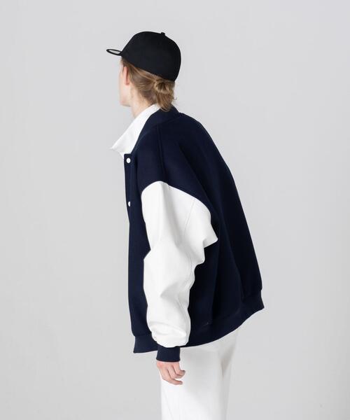 CITEN（シテン）の「＜CITEN＞5XLアワードブルゾン スタジャン