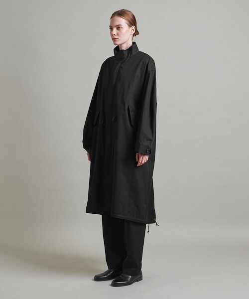 LOEFF（ロエフ）の「＜LOEFF＞OX スタンドカラー ミリタリーコート