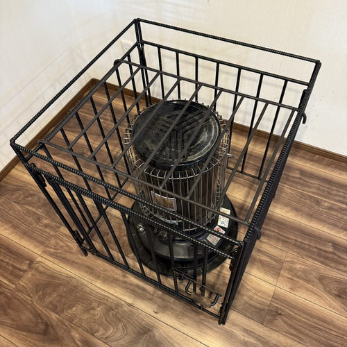 トヨトミ対流型石油ストーブ KS-67H ブラック対応｜異形鉄筋ストーブ